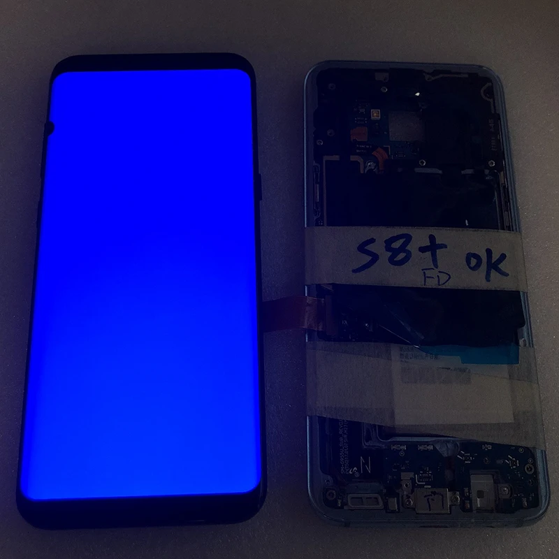 Dot Super AMOLED ЖК-дисплей сенсорный экран в сборе для samsung galaxy S8 S9 Plus NOTE 8 EDGE экран Замена Ремонт