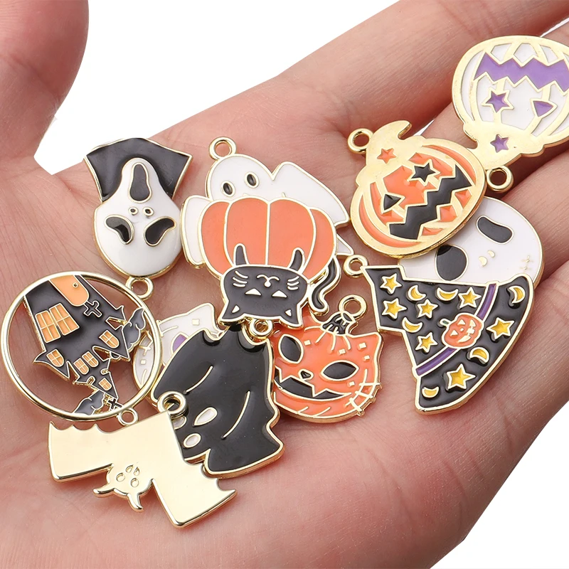 Halloween charms, pendants for jewellery making