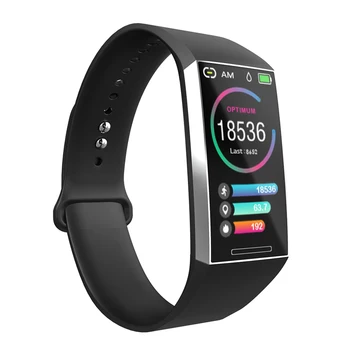 

Ravi 1.14" S18 Smart Band Watch Blood Pressure Heart Rate Monitor Sports Pedometer Fitness Activity Tracker Bracelet for Xiaomi