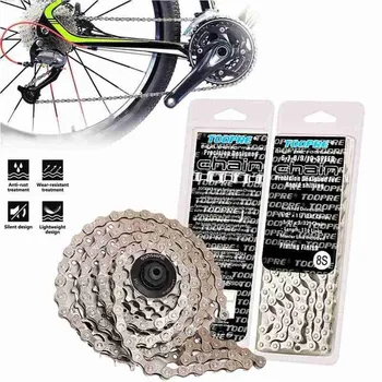 

Mountain Bike Parts Bicycle Chain Single 8 9 10 11 Speed Road Bike Mtb Chains Variable Silver Missing Link Bicycle Accessories