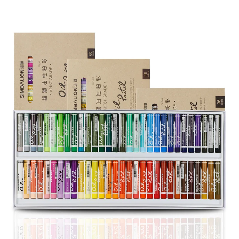 Professional Painting Oil Pastel 24/36/480 Color Graffiti Soft Pastel Paint Pen, Used for Artist School Stationery Crayons