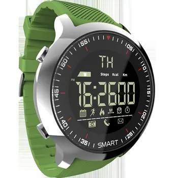 

Ex18 Men'S Smart Sports Watch Waterproof Luminous Pedometer Smart Fitness With Measuring Pressure Pulse Meter Tracker