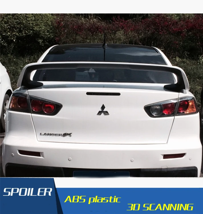 Спойлер для автомобиля LANCER EVO из АБС пластика цветной задний спойлер Mitsubishi 2010