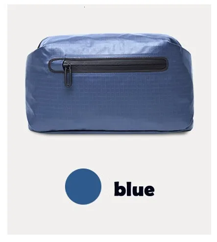 Xiaomi 90 Водонепроницаемый Сумка Прохладный Повседневное нагрудная сумка поясная сумка для денег сумка для спорта на открытом воздухе для верховой езды с предохранителем и универсальным питанием-от источника переменного или Предупреждение - Цвет: b lu