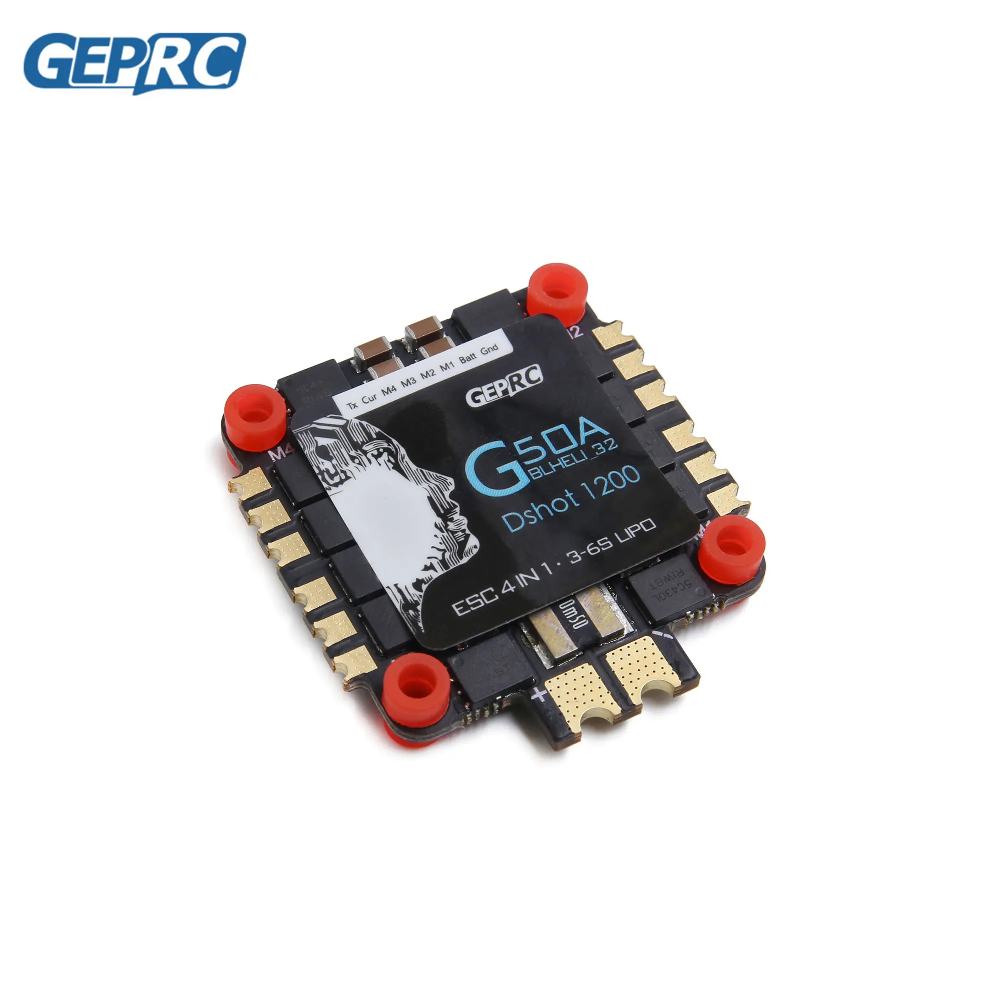 Новое поступление GEPRC GEP-BL32-G50A-4IN1-ESC 3-6S BLheli32 ESC DSHOT1200 для RC FPV; Дрон; гонки