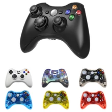 Беспроводной/проводной контроллер для Xbox 360 геймпад джойстик для X box 360 Jogos пульта Win7/8/10 шт. игровой джойстик
