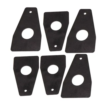 

Universal Weld On Roof Rack Gutter Mounts Flat Type Gutter Roof Rack Mounts 6pcs
