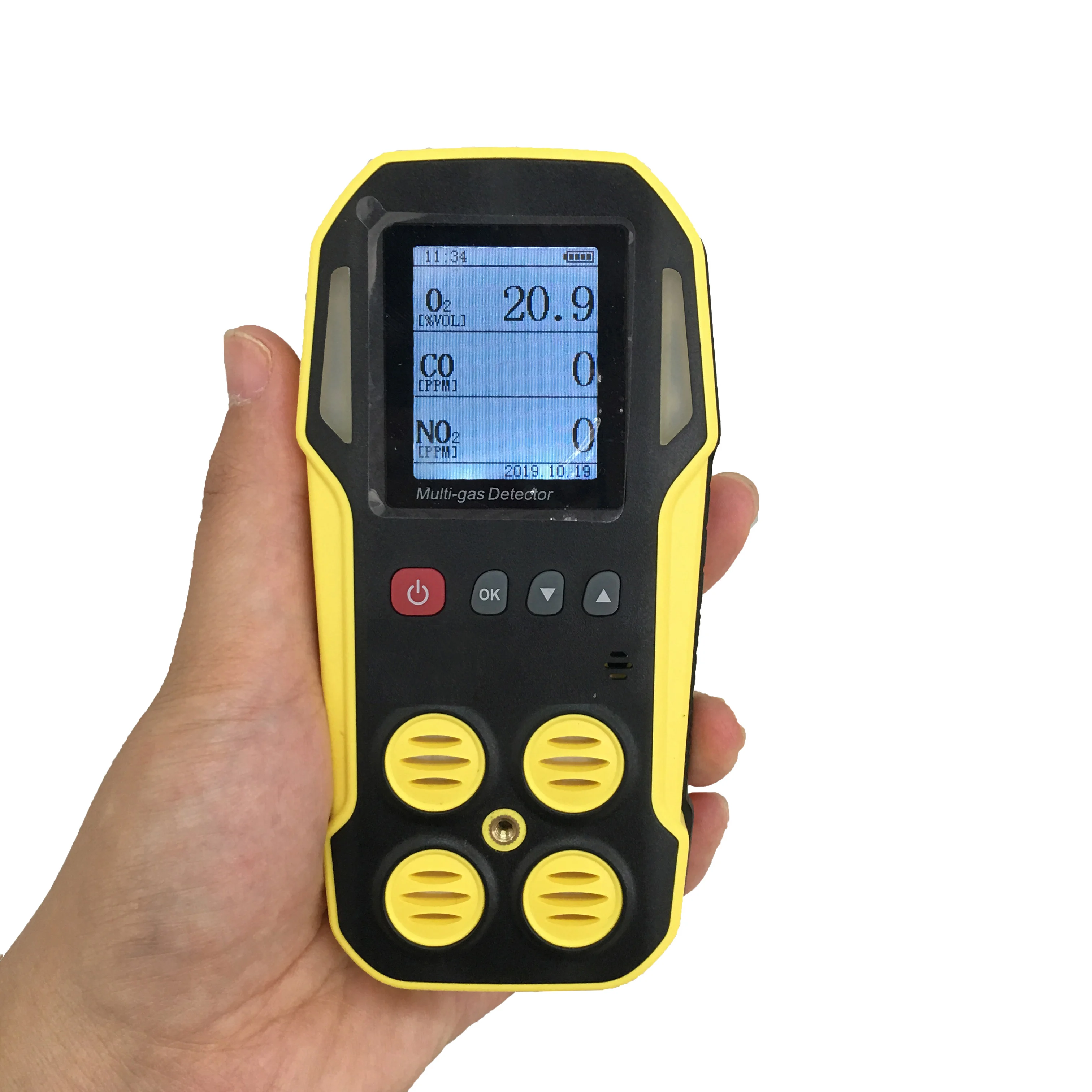 

Detector de Gas Multi Gas Detector for O2 CO NO2 Customize Multi Gas Detector