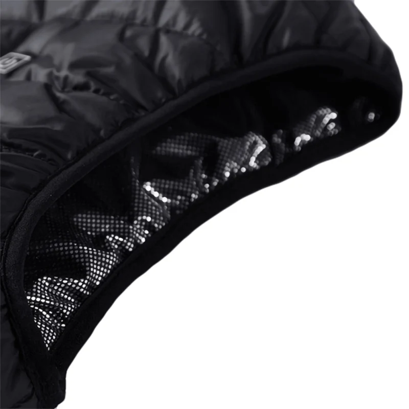 Skup Zimowa kamizelka grzewcza USB tkanina termiczna piórko Camping piesze wycieczki ciepła kurtka myśliwska Outdoor Men elektryczna podgrzewana kamizelka