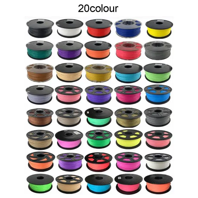 

5m 12/15/20/30 Colors 1.75mm PCL Filament for Low Temperature 3D Printing Pen R9UE