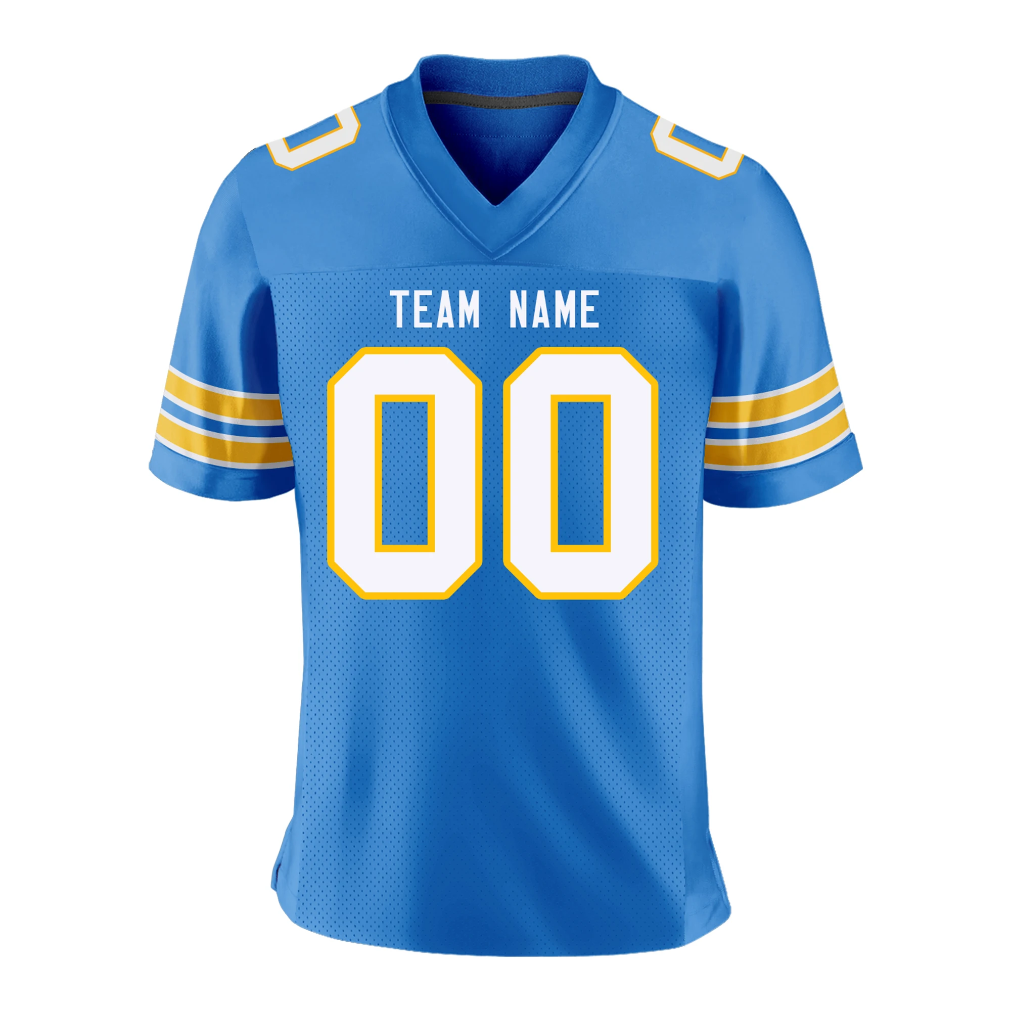 Football Jersey Outdoor Training Shirt Printing Name Number Mesh Breathable Football Jersey