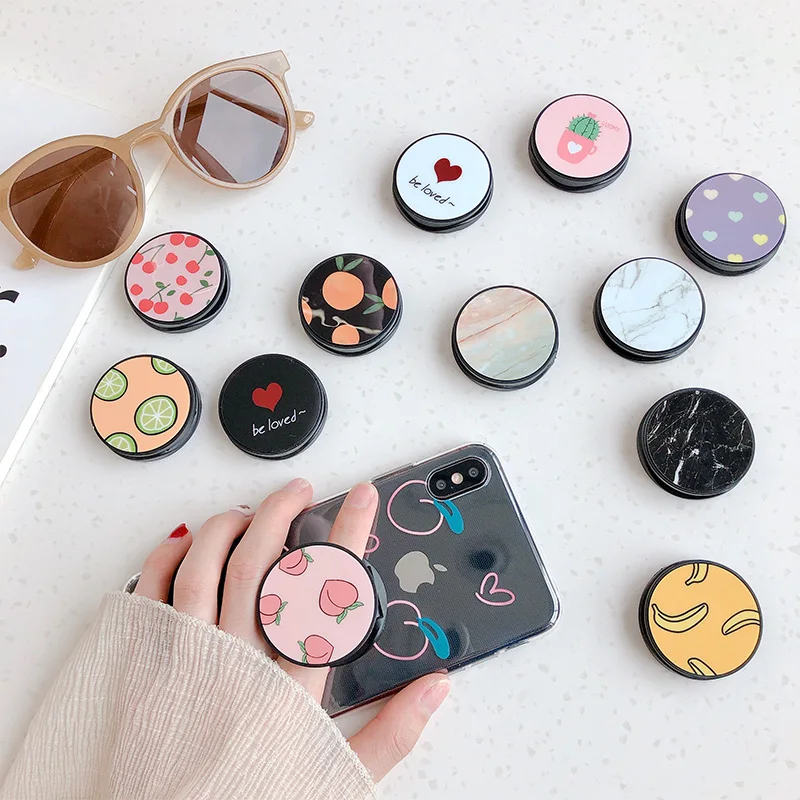 1 шт. роскошный любящих сердец и звездочек для Складная подставка телефона