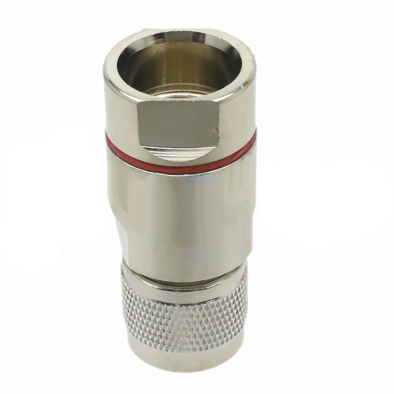Male Connector Clamp For Andrew Heliax Corrugated Copper Brass Plug Standard PTFE 1 2 Useful 4