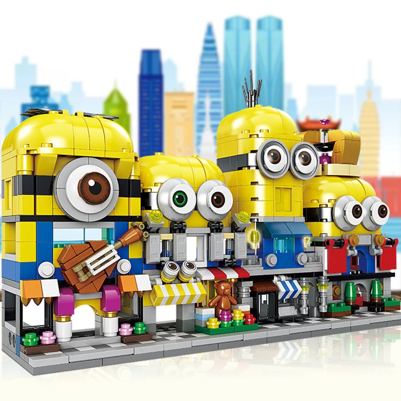 Новинка 2020 г. Детский конструктор серии Lepining кирпичики город Playmobil сделай сам с