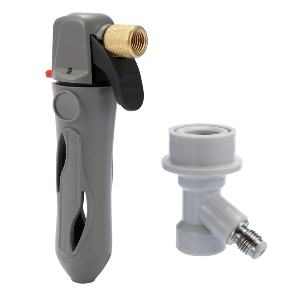 

Mini Fashion Cola Beer Home DIY Ball Lock Fitting Kit Handheld Carbon Dioxide Inflation Valve Accessory Keg Charger