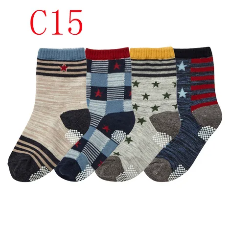 Recommended Nissen Anti-slip Floor Socks New Style Car Pattern Short Socks Cotton Cartoon BOY'S Socks Cute Newborns Socks