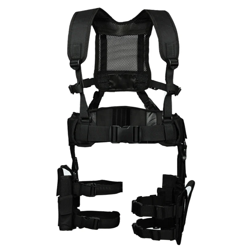 Molle Tactical1000d Nylon Belt Hunting Convenient Combat Girdle Adjustable Soft Padded With Pouch and 5.56mm Mag Pouch Bag