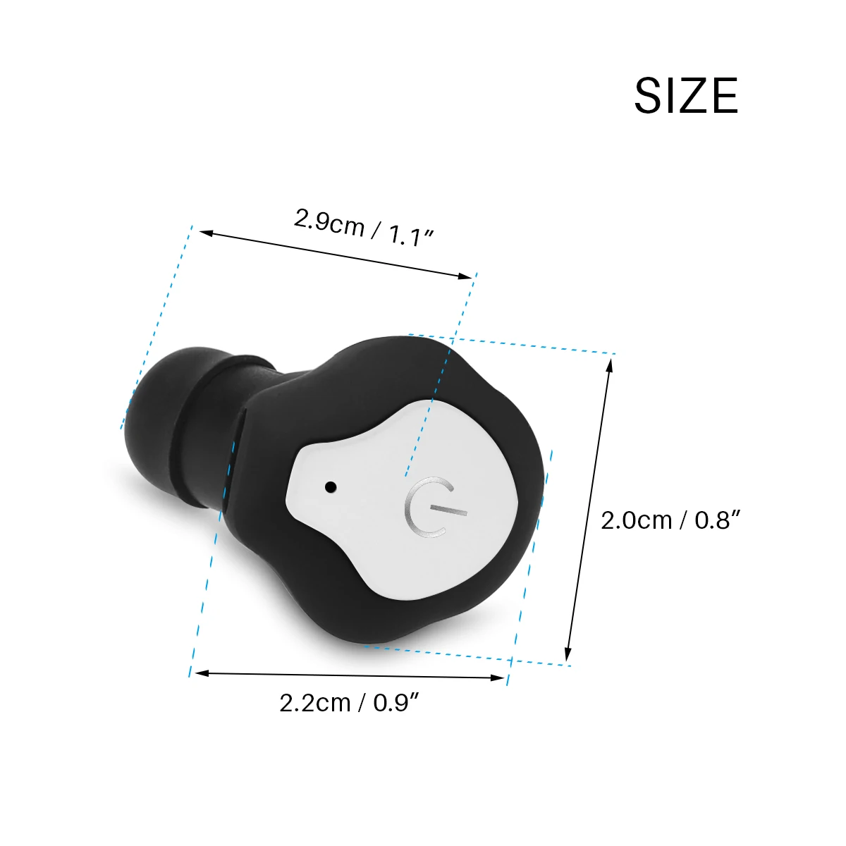 Mini TWS Twins Wireless In-Ear Stereo Bluetooth 4.1 Earphones Earbuds Headset Mini Bluetooth Earphone With Microphone