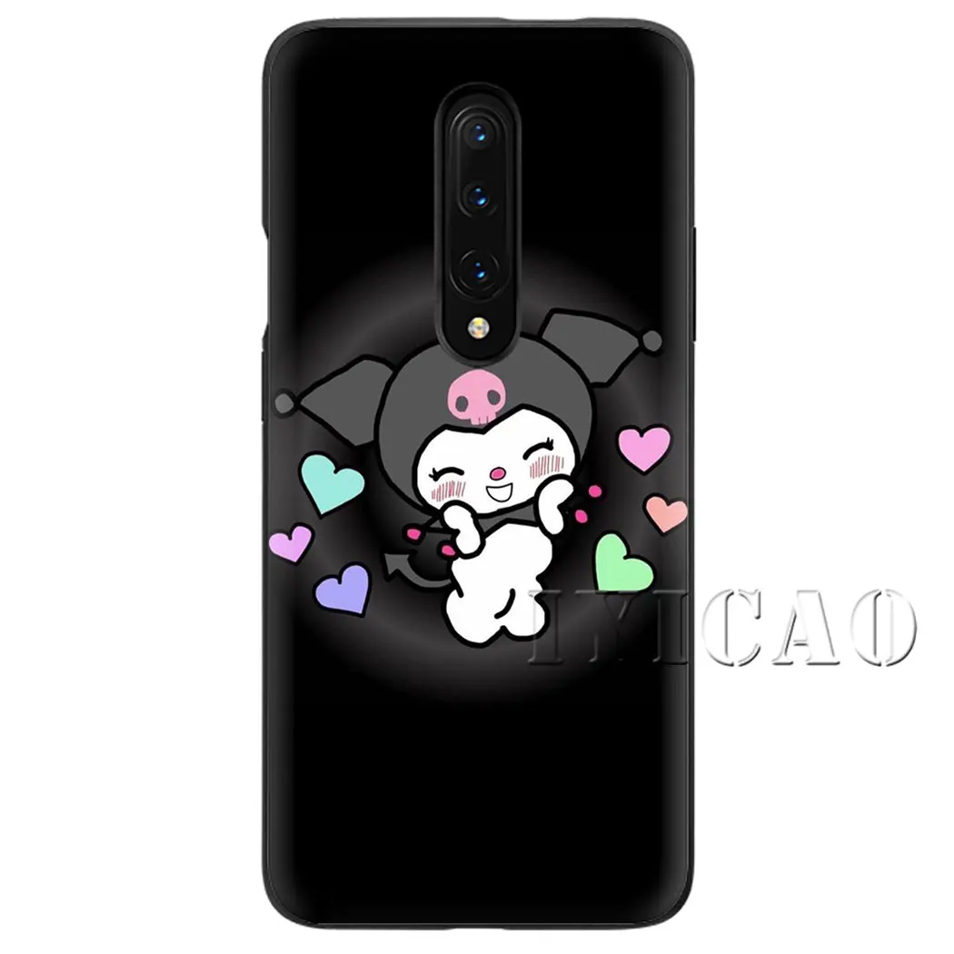 IYICAO Kuromi Красочный Милый Мягкий силиконовый чехол для телефона для oneplus 7 7T pro 5 5t 6t чехол - Цвет: 5