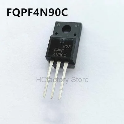 NEW Original 10PCS FQPF4N90C TO-220F 4N90C 4N90 FQPF4N90 TO-220 MOS FET transistor Wholesale one-stop distribution list 10pcs ipp60r125cp or ipa60r125cp or 6r125p to 220 to 220f 30a 600v power mos transistor