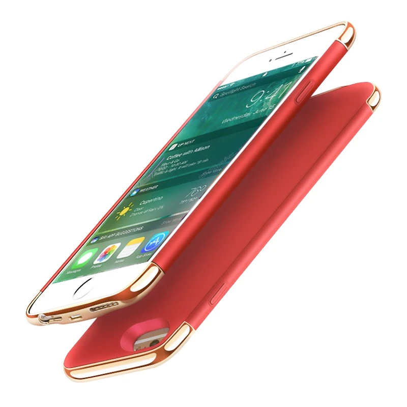 Battery Charger Case For iphone 6 6s 7 8 X XS MAX XR 3500/4000/5500/6000mAh Slim Powerbank Battery Case For iphone 8 7 6 6s plus