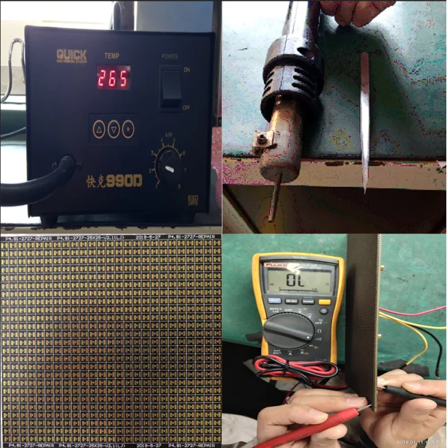 papel para reparar pcb durante a instalação