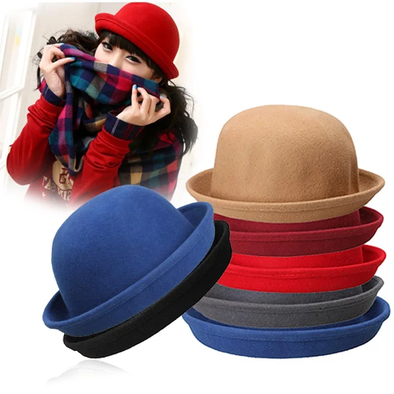 rolled bowler hat