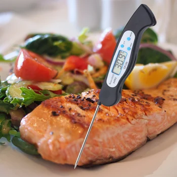 

Digital Kitchen Thermometer For BBQ Meat Cooking Food Probe Electronic Oven Thermometer Household Kitchen Tools accessory Black