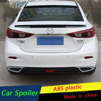 

For Mazda 3 Axela Rear Bumper diffuser front lip ABS Plastic Rear Spoiler Bumper Protector fit 2014 2015 2016 2017 2018 2019