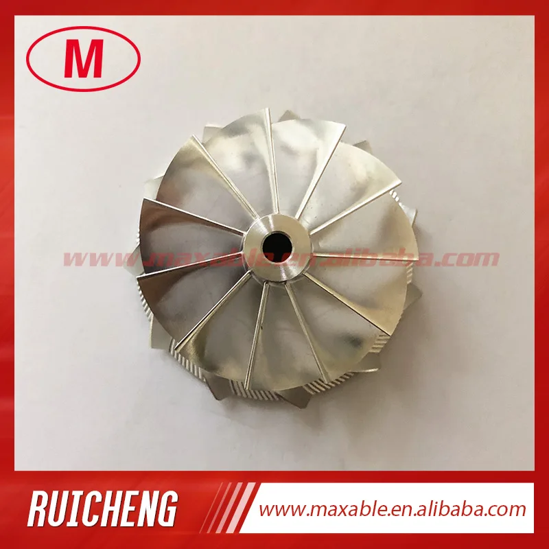 

TD03 39.10/46.00mm 11+0 blades high performance turbocharger billet/milling/aluminum 2618 compressor wheel