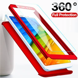 На Алиэкспресс купить стекло для смартфона phone case for xiaomi redmi a2 8 9 se s2 y2 6x note 2 3 4 3s 5 5x a1 4x 4a pocophone f1 prime lite play 360 full cover cover