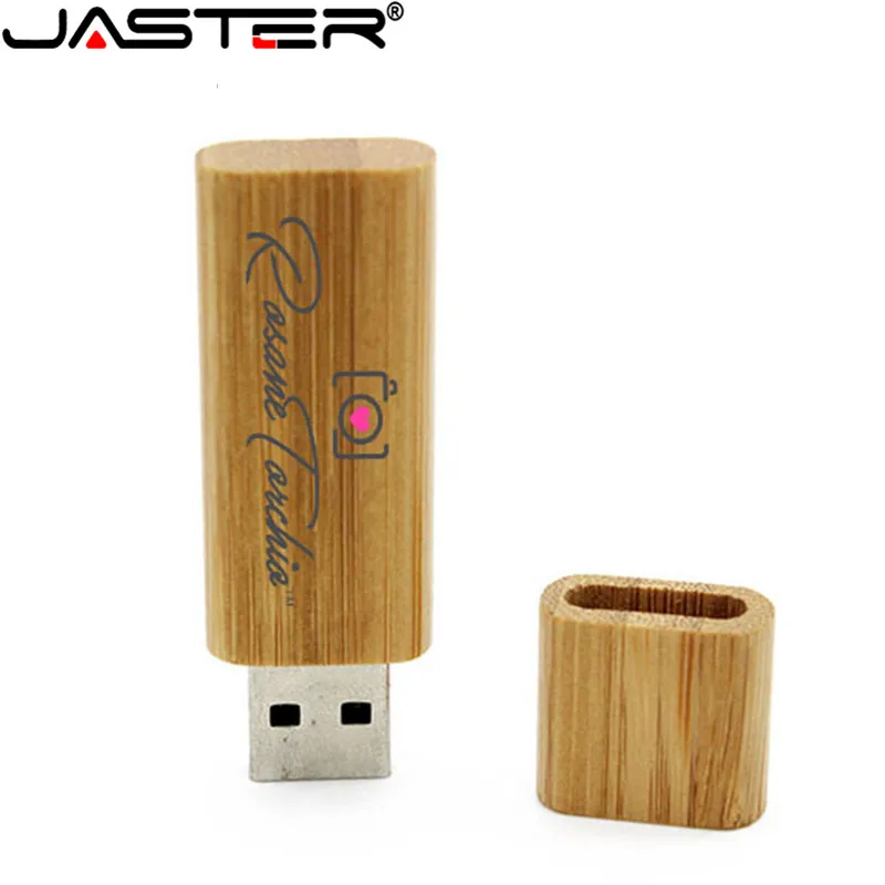 USB флеш накопитель JASTER в деревянной бамбуковой коробке 4/8/16/32/64 ГБ|USB
