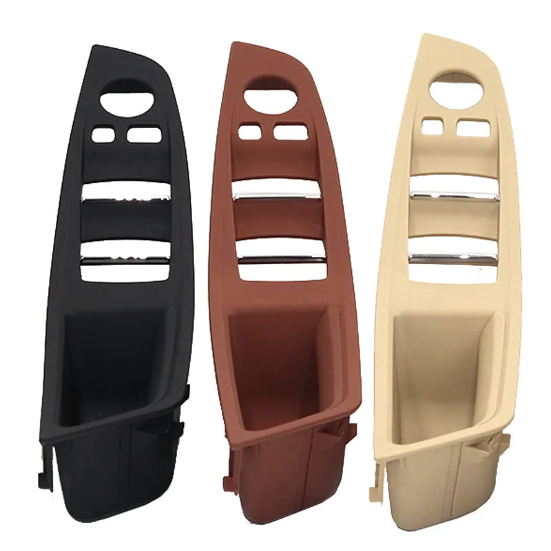 

LHD Left Hand Drive Car front Left Interior Door Handle Inner Door Panel Pull Trim Cover For BMW F10 F11 F18 5 Series 2010-2016