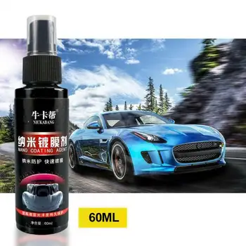 

Car Nano Repairing Spray Oxidation Liquid Ceramic Coat Super Hydrophobic 60ML Cleaning Agent Curing Agent