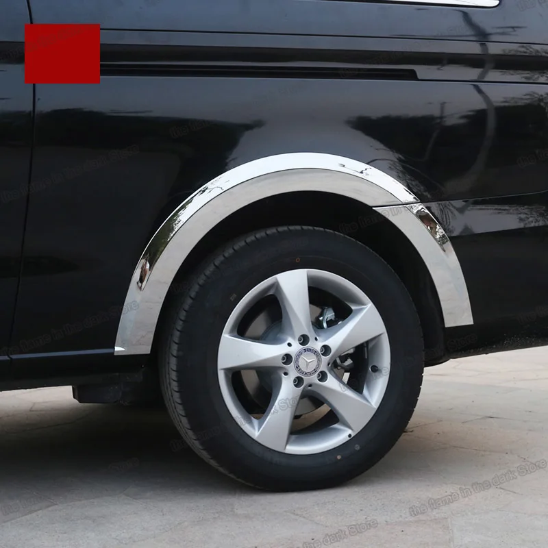 Lsrtw2017 abs автомобильные колесные арки для mercedes benz vito 2014 2015 2016 2017 2018 2019 w447|Лепнина