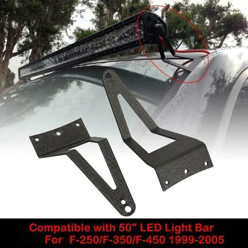 

50 inch Roof Straight/Curved LED Light Bar Mounting Brackets Holder for Ford F250/F350/F450 1999-2015