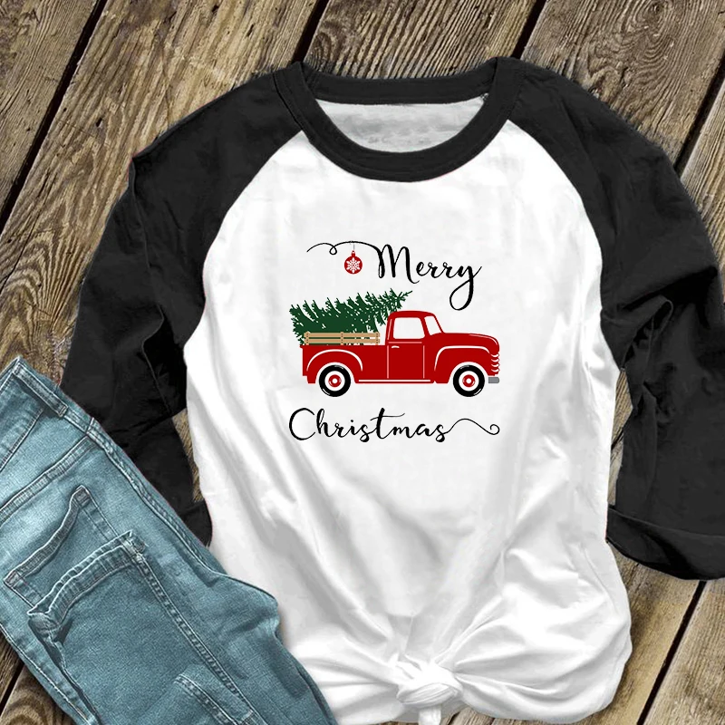 Рубашка с рисунком рождественской елки «Мама и я»; одежда с надписью «Merry Christmas»; коллекция года; винтажные комплекты для мамы и дочки на День Благодарения