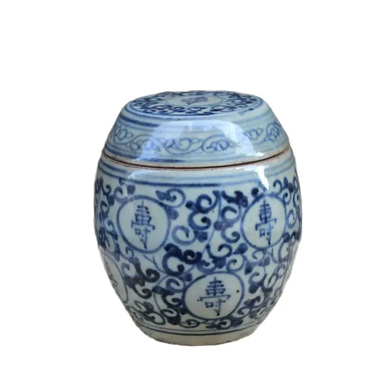 Ранняя Коллекция династии Мин Xuande Nianzhi Shou word pot | Дом и сад