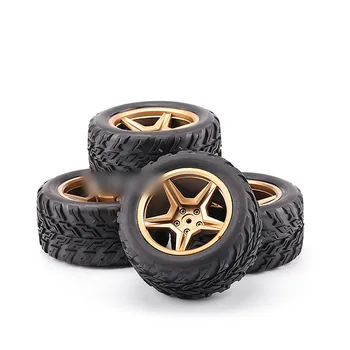 

4pcs Wheels Tires Widened Tyre Spare Parts for 1/12 Wltoys 12428-ABC12628 FY-03 RC Car Upgrade Kits