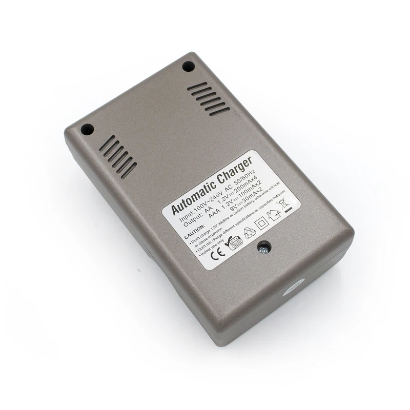 PALO быстрое зарядное устройство с 4 слотами светодиодный дисплей умное интеллектуальное зарядное устройство для AA AAA 9V NiCd NiMh аккумуляторные батареи