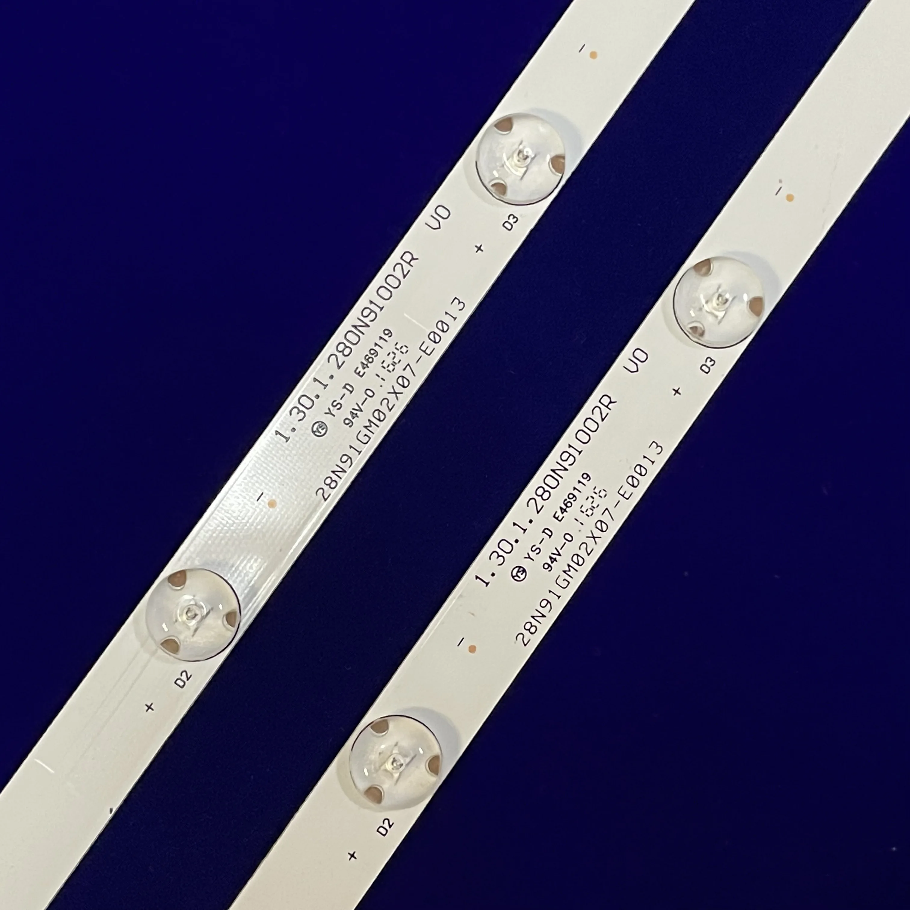 5세트 LED 백라이트 스트립 7램프 50인치 TV용 50S660 JS-LB-D-JP5030-A71DBA JS-LB-JP5030-B81DBAD DCN6K7C E305540 S2H5637