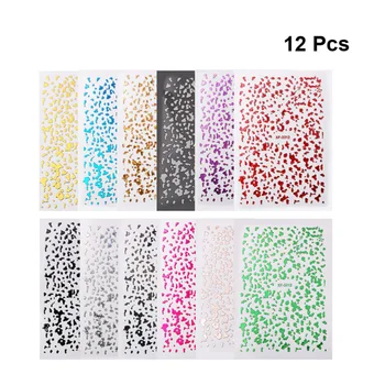 

1 Set of Nail Sticker Nail Art Decal Nail Decoration Self-Adhesive Stickers Manicure Accessories for Women Girls Salon