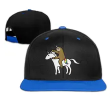 Забавный Ленивец езда Единорог унисекс Регулируемая Хип-хоп бейсболка Snapback спортивная шапка