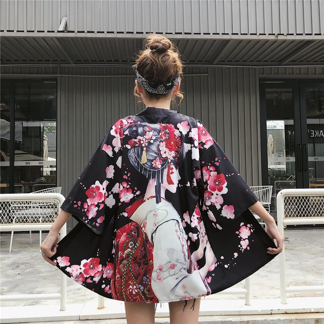 Kimono Japonés Para Mujer, Ropa Japonesa, Yukata, 2019 - Asiáticos - AliExpress