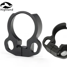 2 шт. тактический охотничий алюминиевый черный концевой переходник шарнирного соединения для 4 или 6 позиций AR15 M4 винтовка