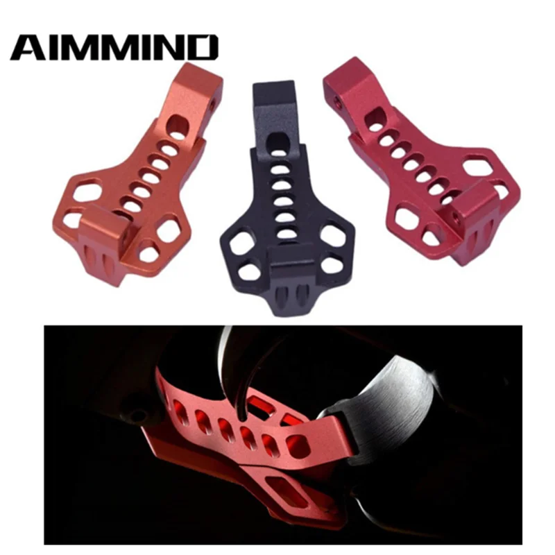 

New AR15 M16 Billet Aluminum Red Trigger Guard Bow 416 NATO 5.56 Magazine Assist Finger Rest For Paintball Shooting Accessories