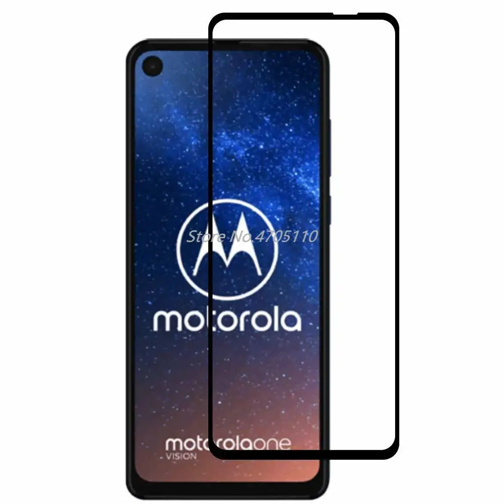 5D полное покрытие закаленное стекло для Motorola One Vision Micro Zoom Action Power P30 Note Play Защитная