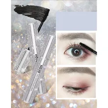 Черная водостойкая цветная тушь для макияжа, удлиненная тушь для ресниц