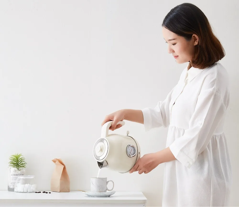  Original Xiaomi Youpin qcooker electric kettle inlet temperature control 1.7L large electric kettle