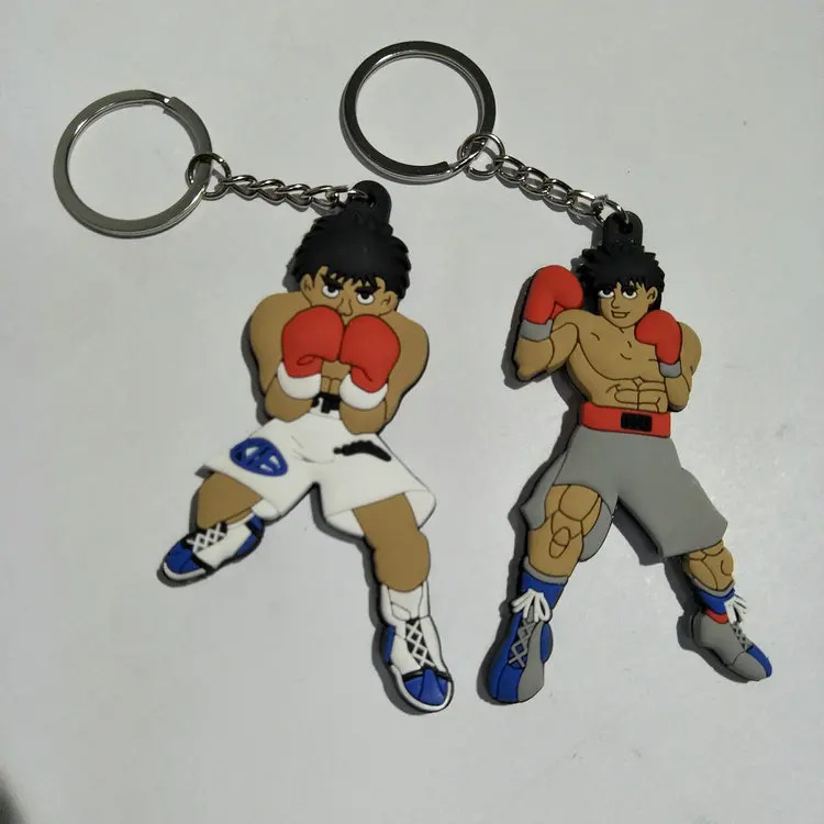 Боевой брелок с рисунком из игры бойцов брелок Чемпион брелок Fatal Fury двухсторонние мягкие резиновые аксессуары